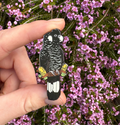 Enamel Pin: Carnaby’s Cockatoo
