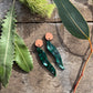 Earrings: Eucalyptus Leaf