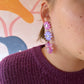 Earrings: Swan River Daisy