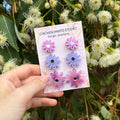 Earrings: Swan River Daisy