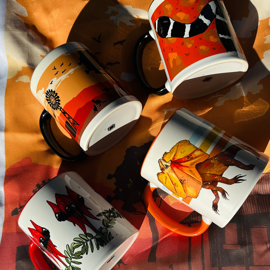 Mug: Frilled Neck Lizard