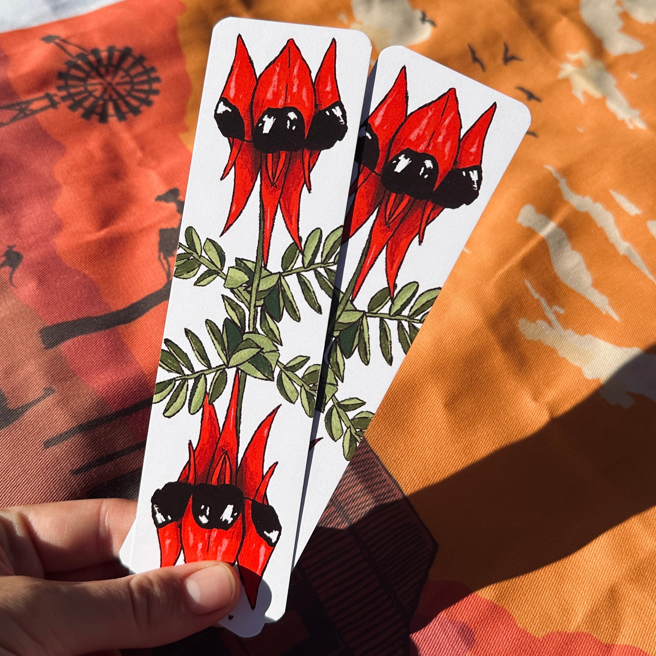 Bookmark: Sturt Desert Pea