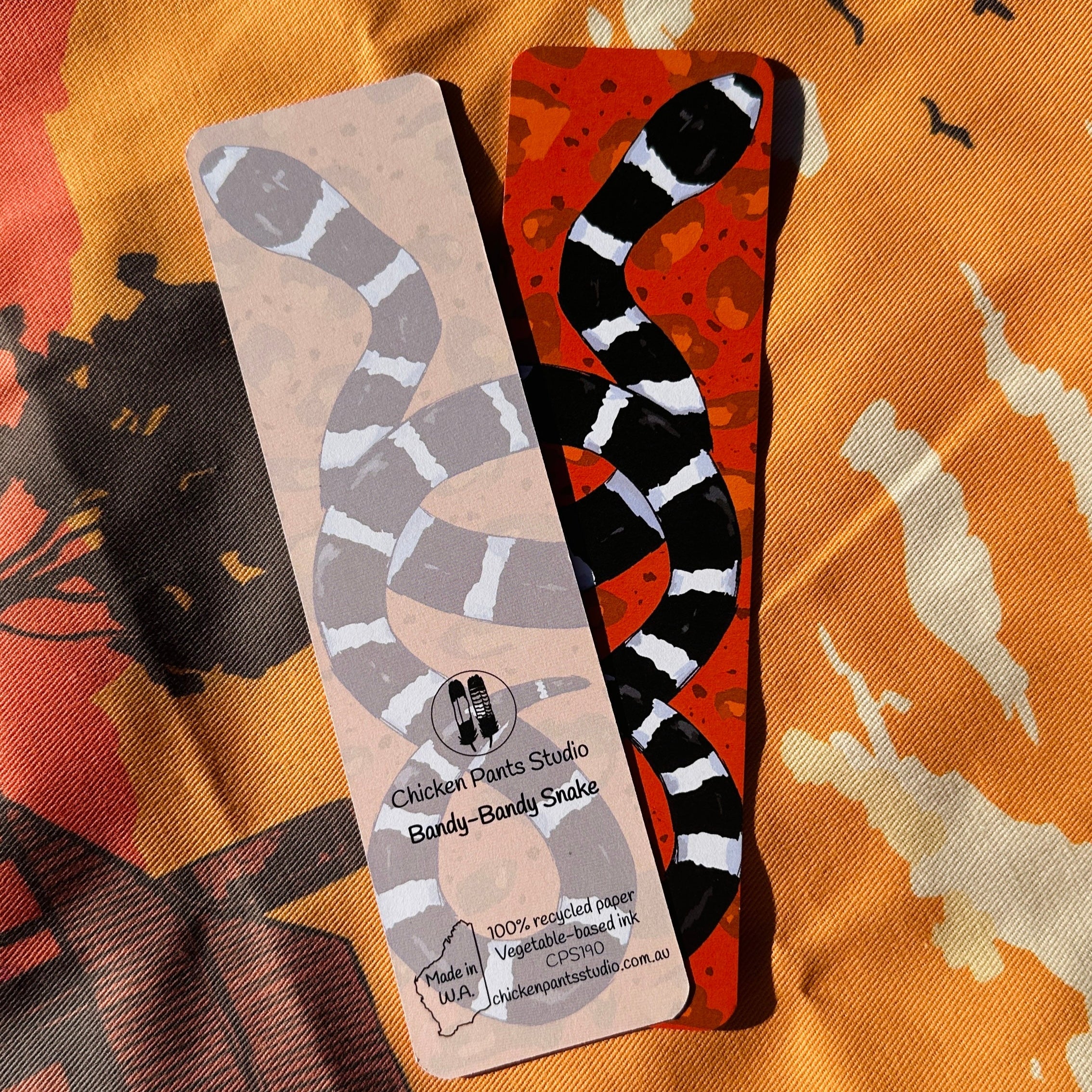 Bookmark: Bandy Bandy Snake