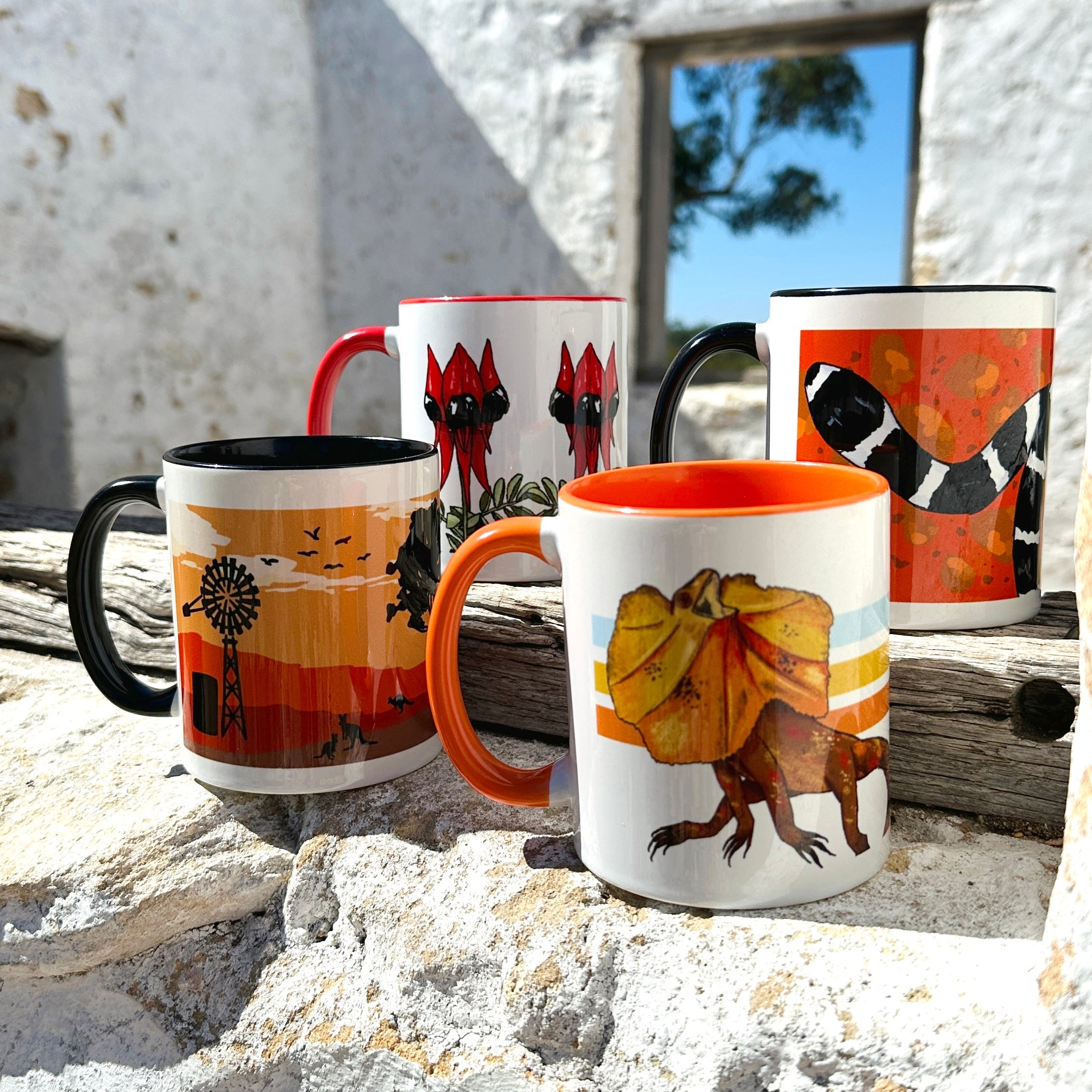 Mug: Frilled Neck Lizard