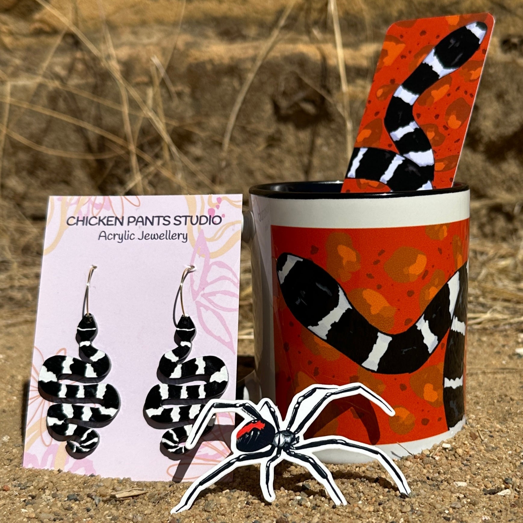 Bookmark: Bandy Bandy Snake