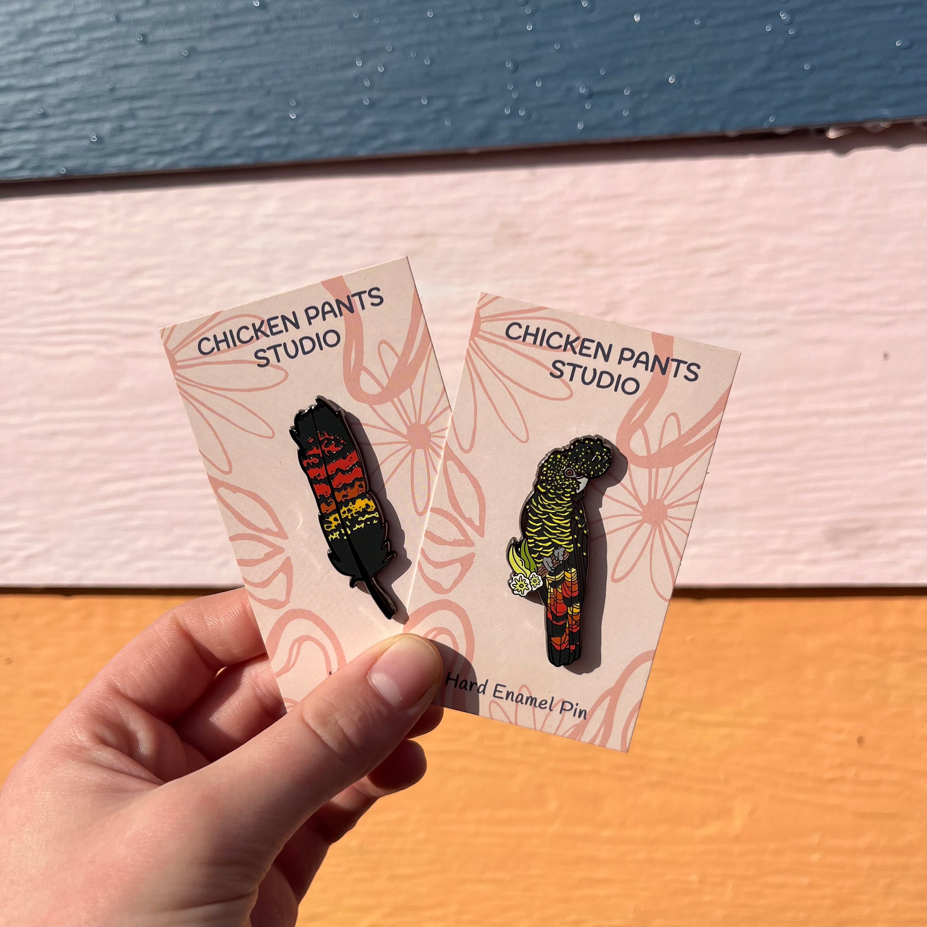 Enamel Pin: Female RTBC Feather
