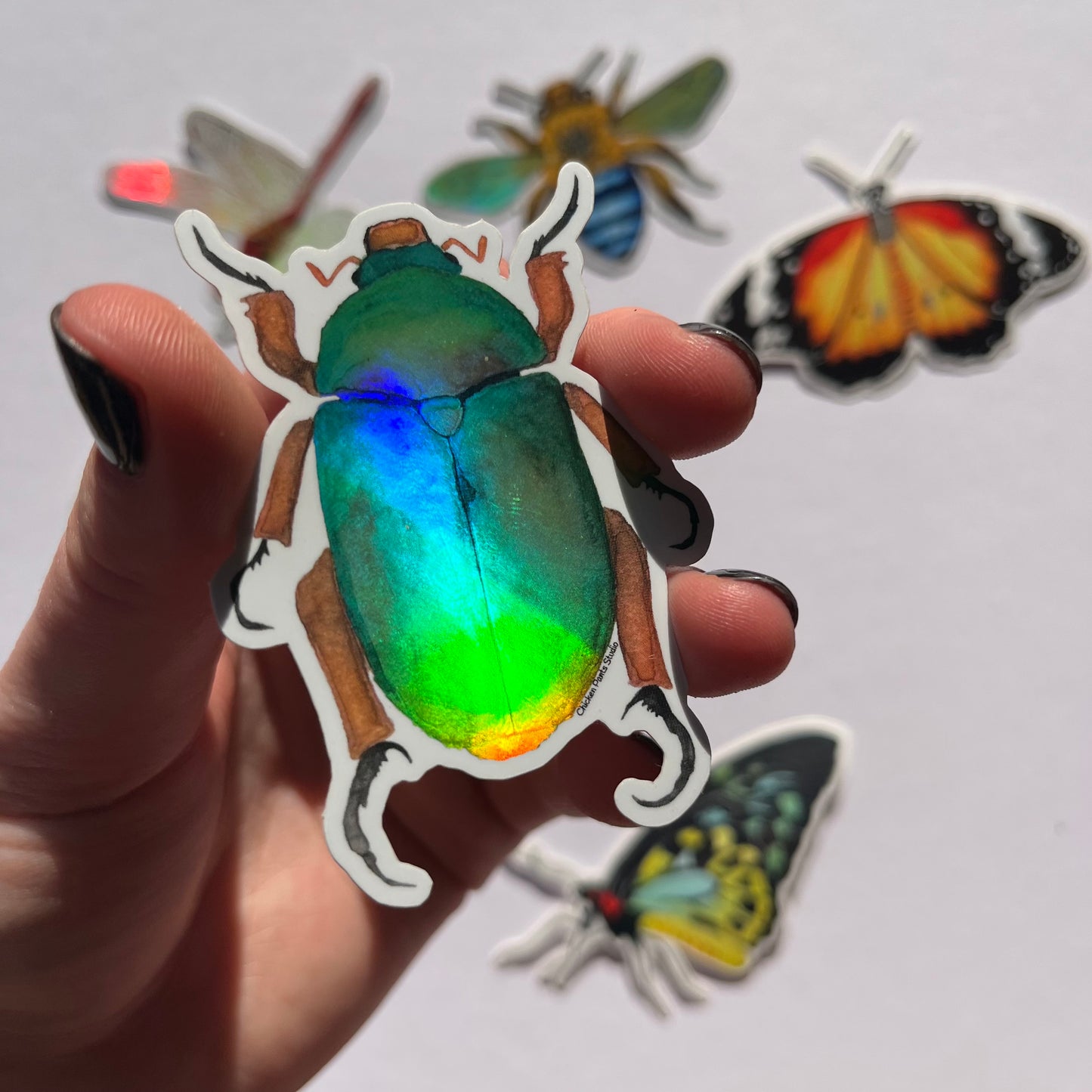 Insect 7-Pack Sticker Set