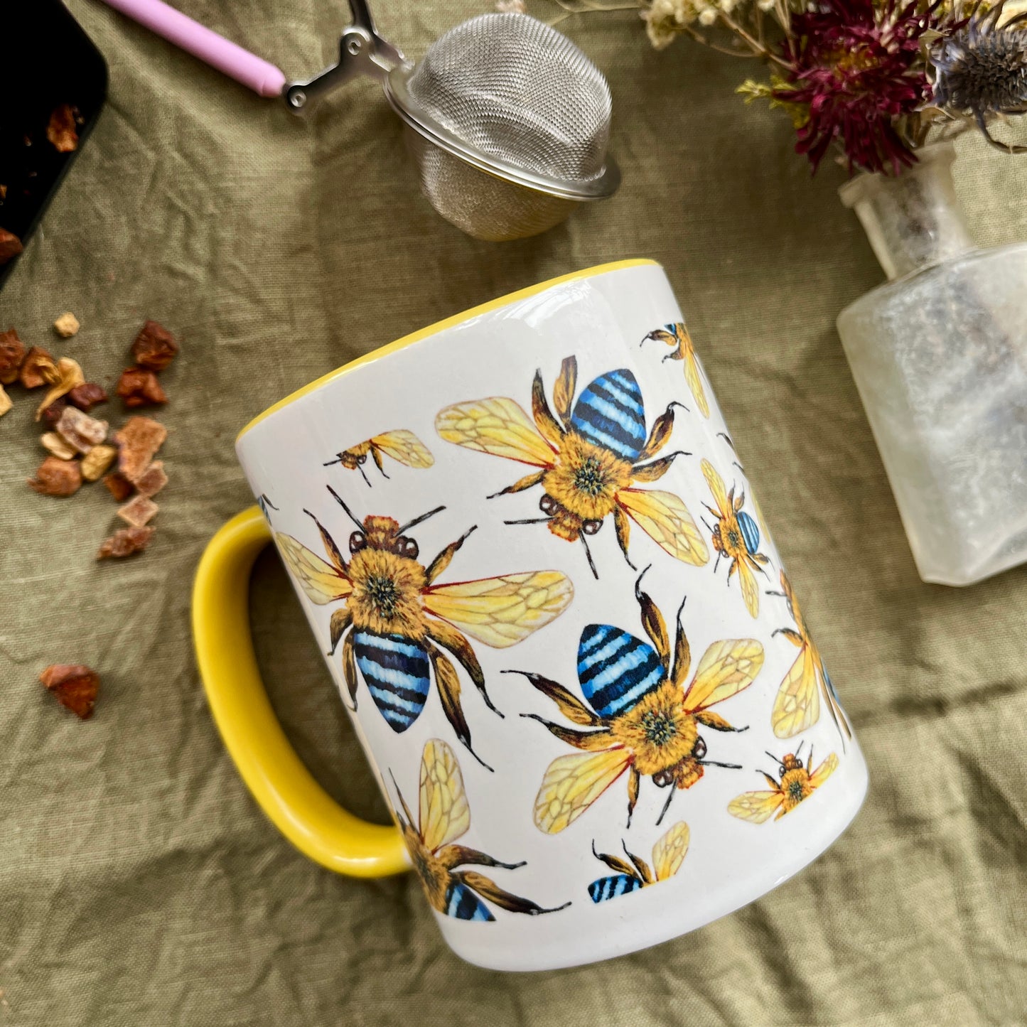 Blue-Banded Bee Mug