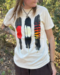 T-shirt: Feather / Ivory