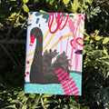 A6 Pocket Notebook: Black Swan