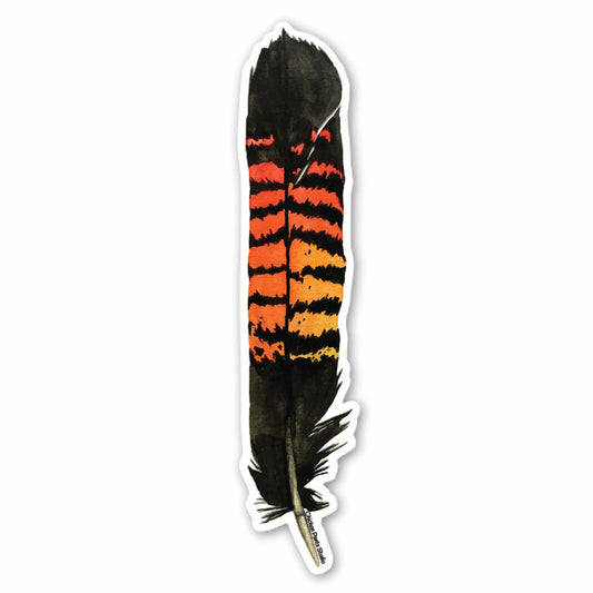 Sticker: Female RTBC Feather