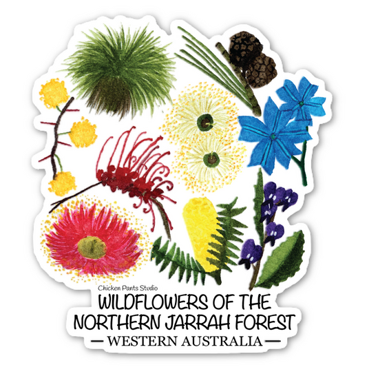 Jarrah Marri Forest Sticker