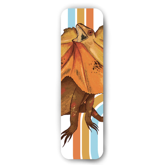 Bookmark: Frilled Neck Lizard