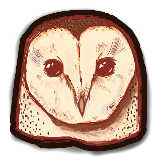 Sticker: Barn Owl