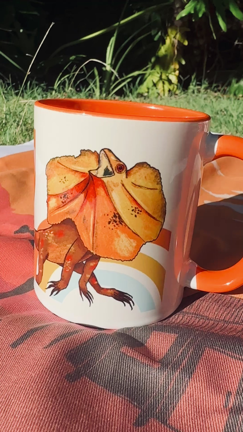 Mug: Frilled Neck Lizard