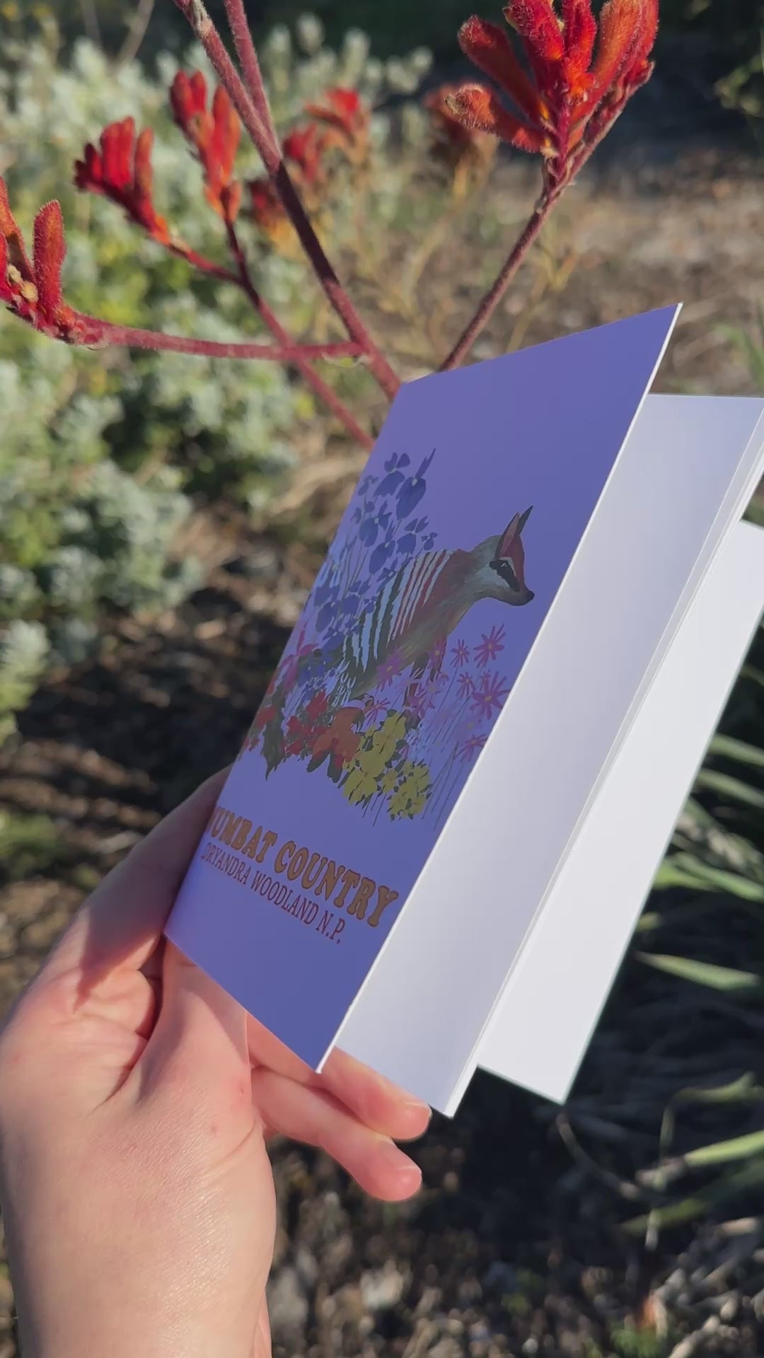 A6 Pocket Notebook: Numbat