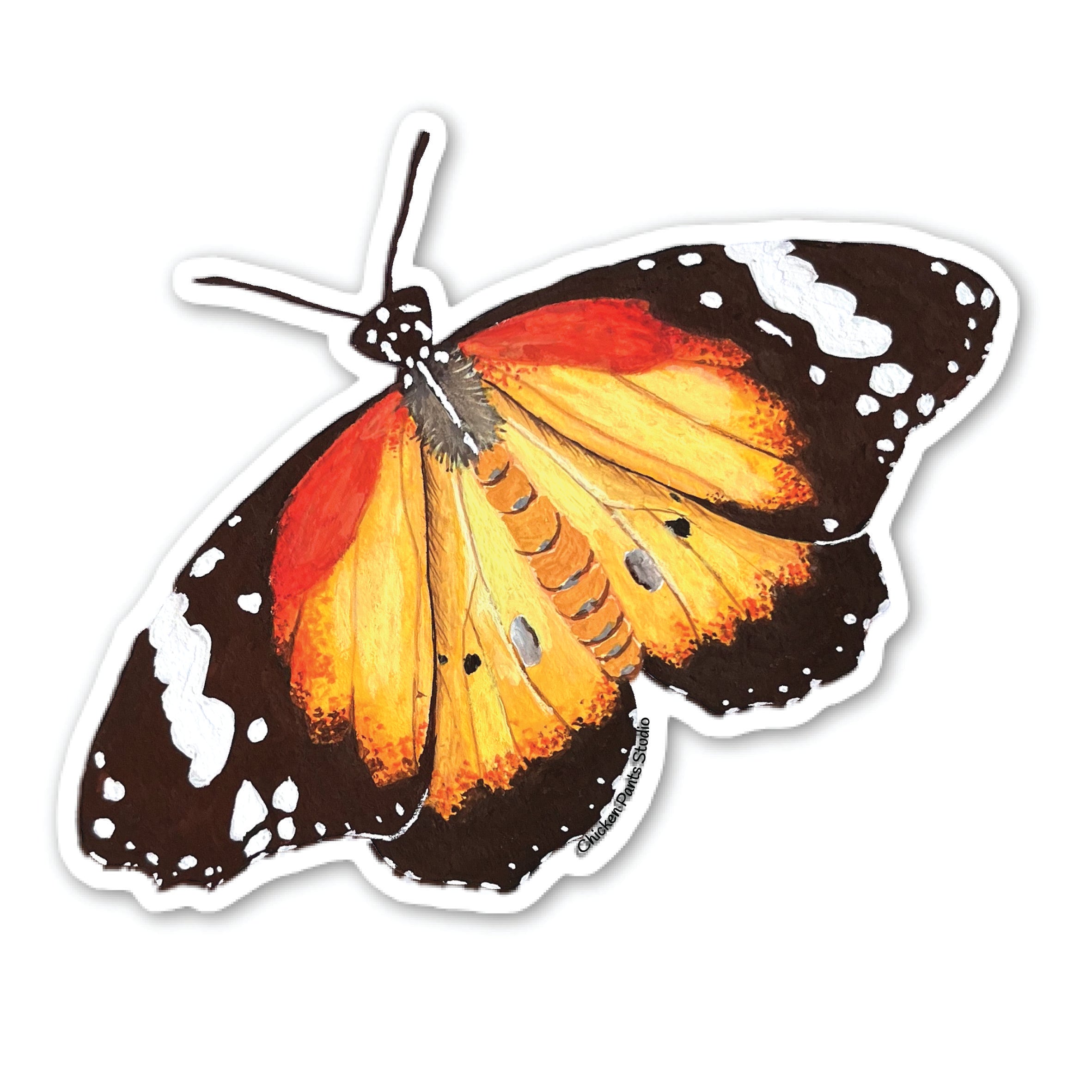 Sticker: Wanderer Butterfly