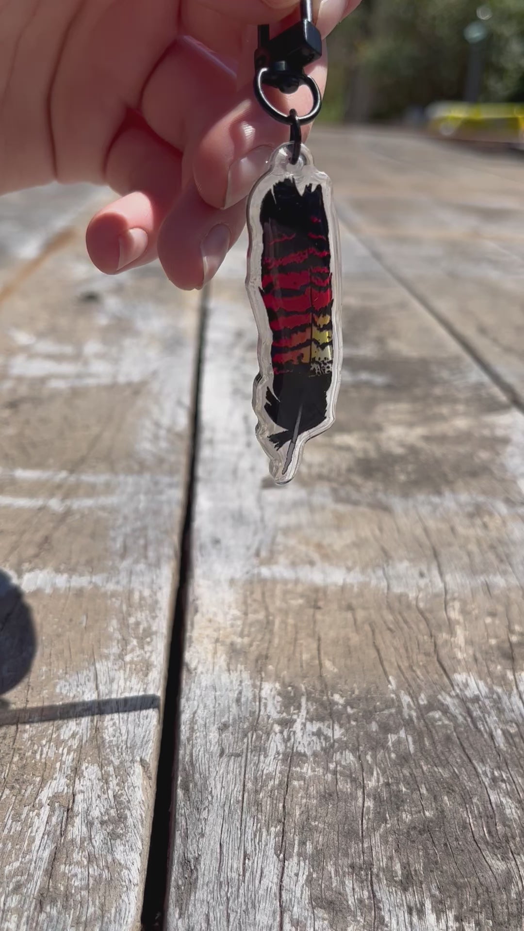 Keychain: RTBC Feather