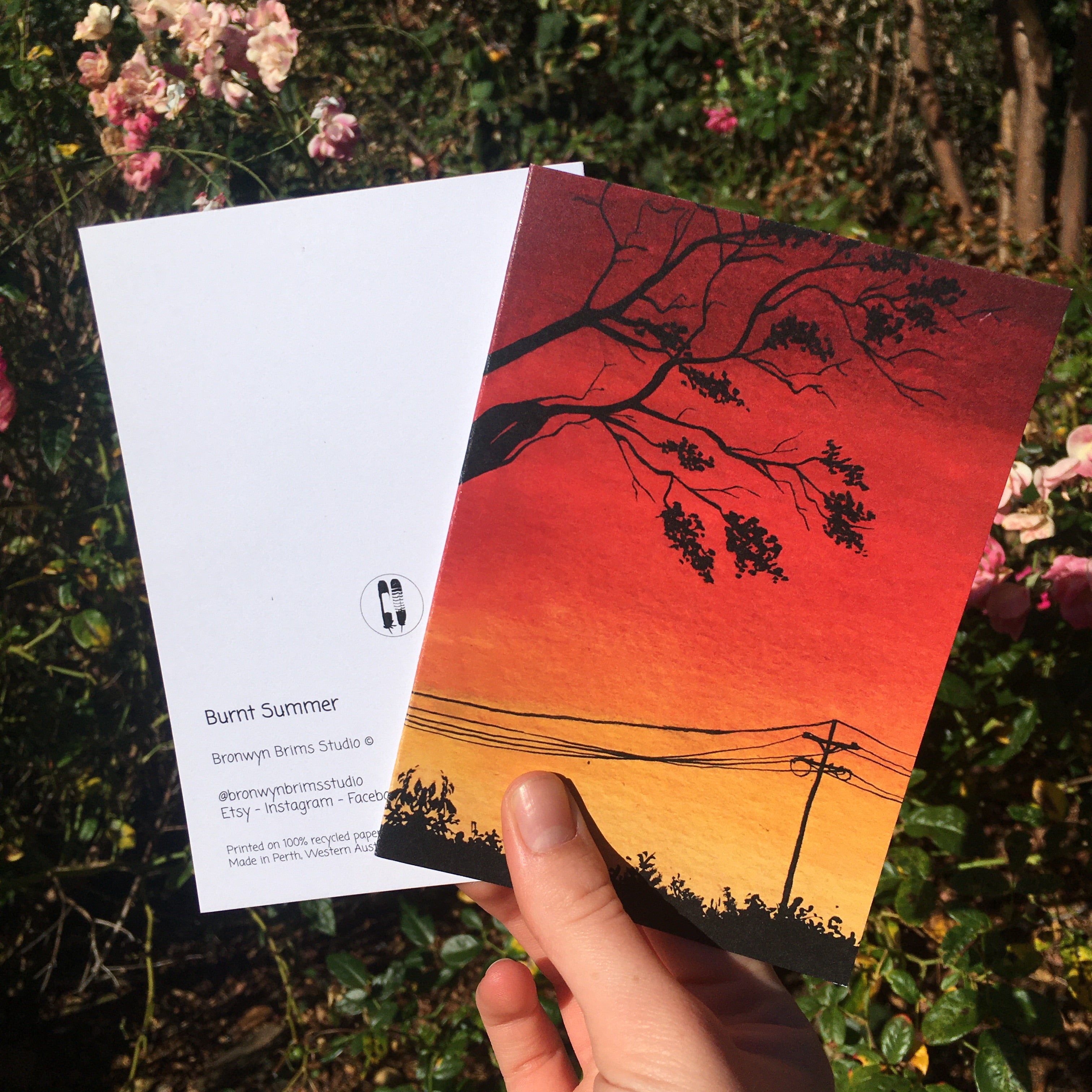 Card: Burnt Summer