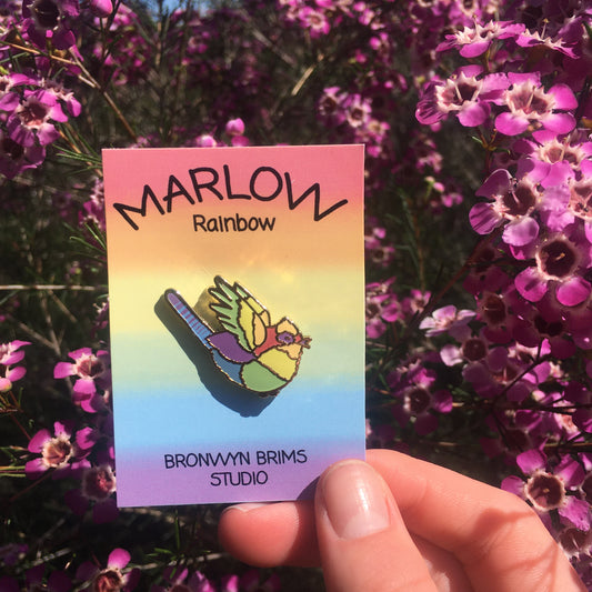 Rainbow Enamel Pin