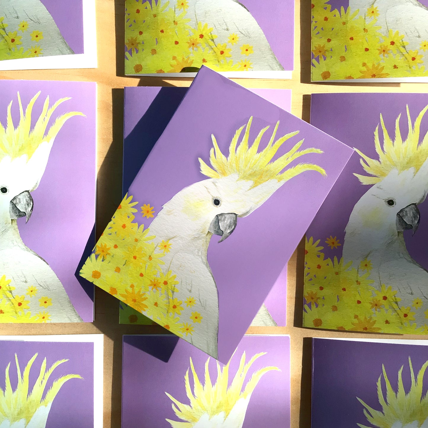Sulphur-Crested Cockatoo Greeting Card
