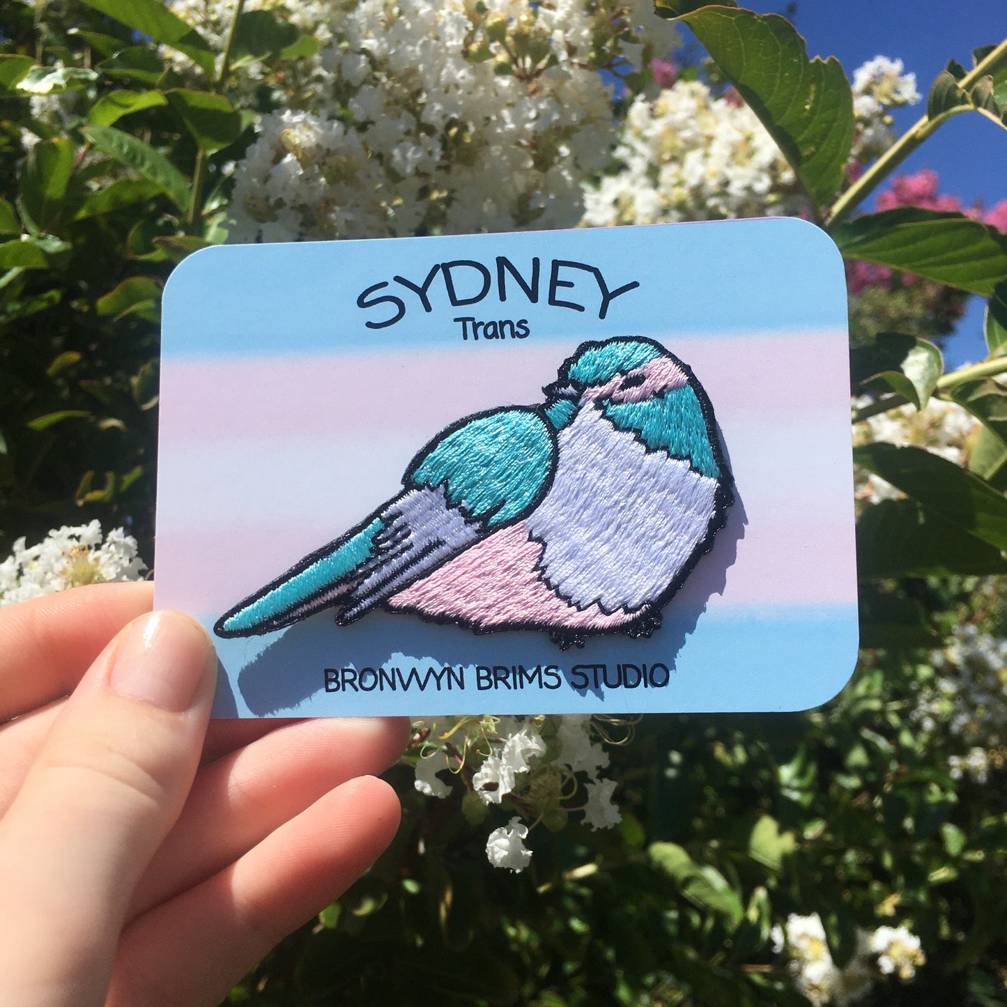 Embroidered Patch: Transgender