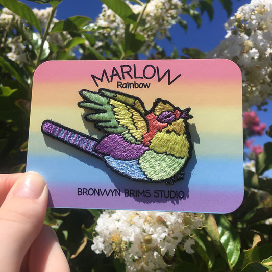 Rainbow Embroidered Patch