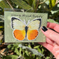 Sticker: Migrant Butterfly