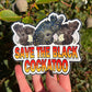 Sticker: Save the Black Cockatoo