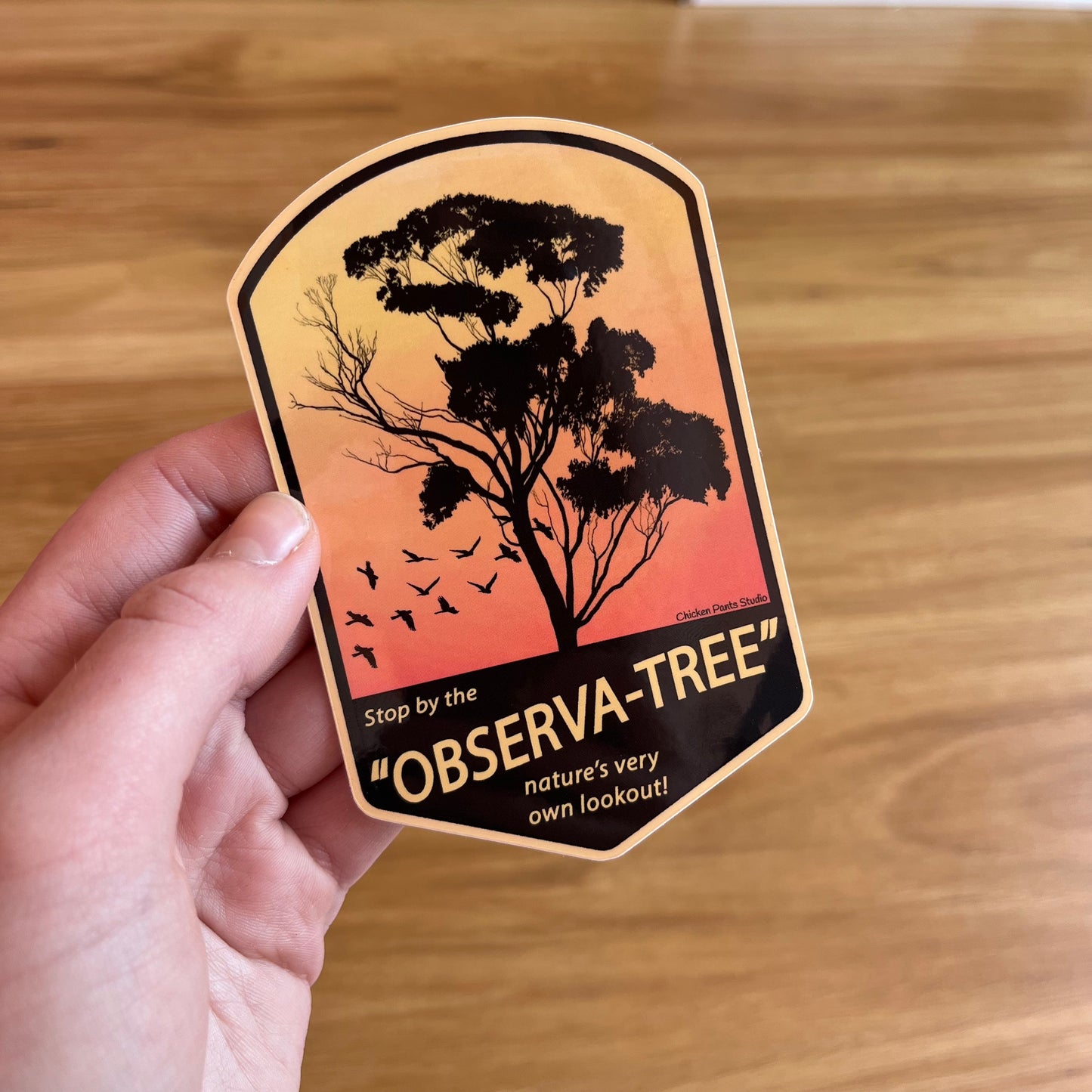 Sticker: The 'Observa-tree'