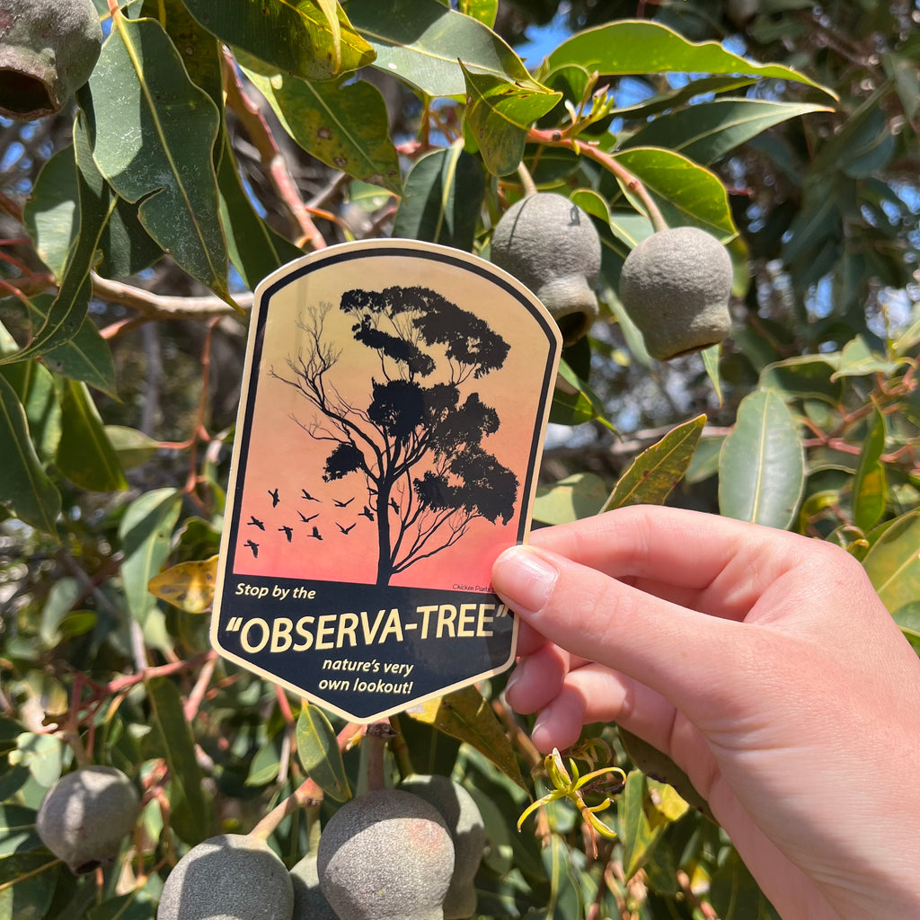 Sticker: The 'Observa-tree'