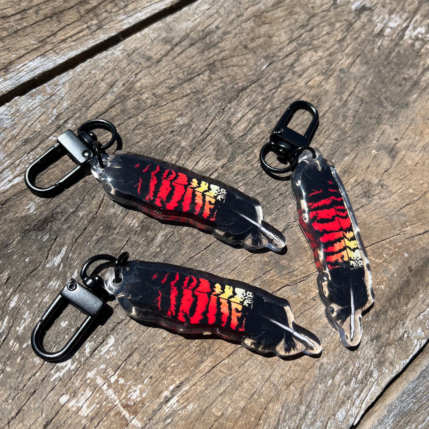 Keychain: RTBC Feather