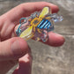 Keychain: Blue-Banded Bee