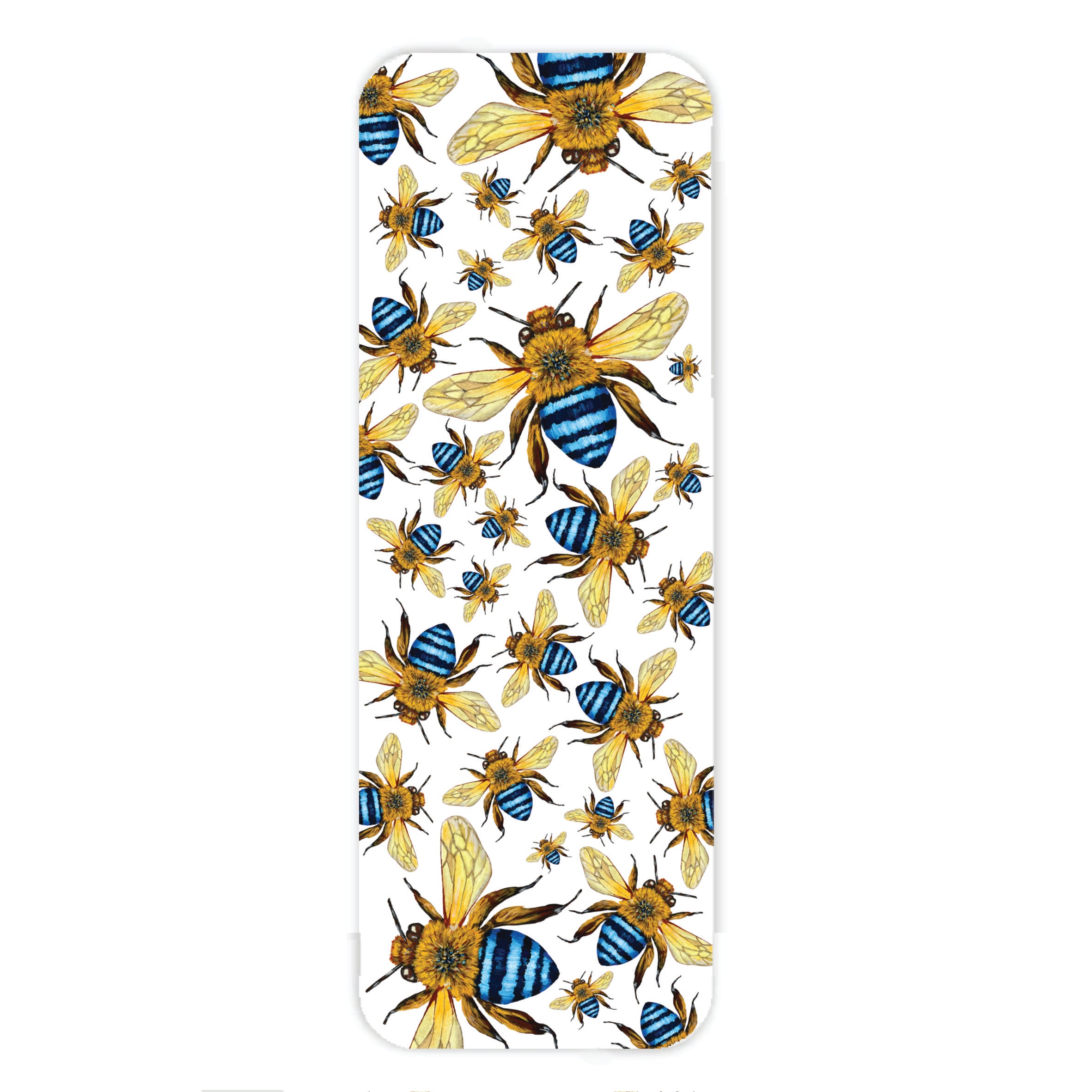 Blue-Banded Bee Bookmark – Chicken Pants Studio