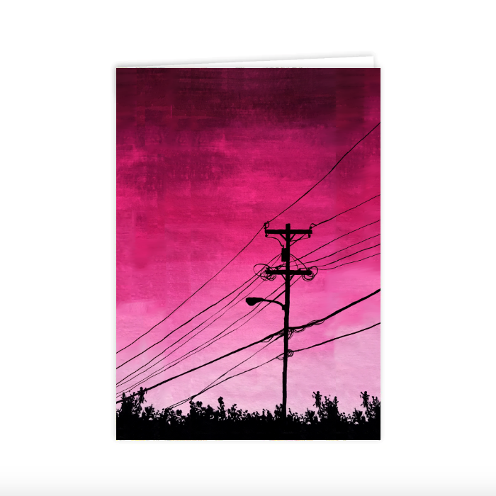 Card: Fairy Floss Sunset