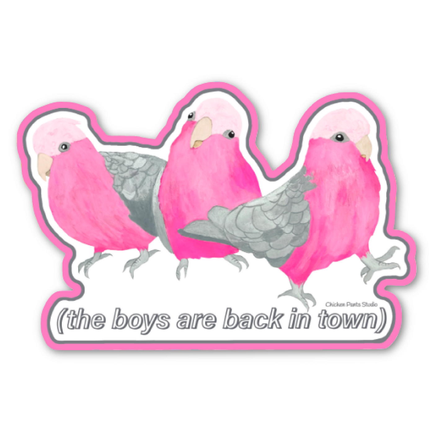 Sticker: Galahs