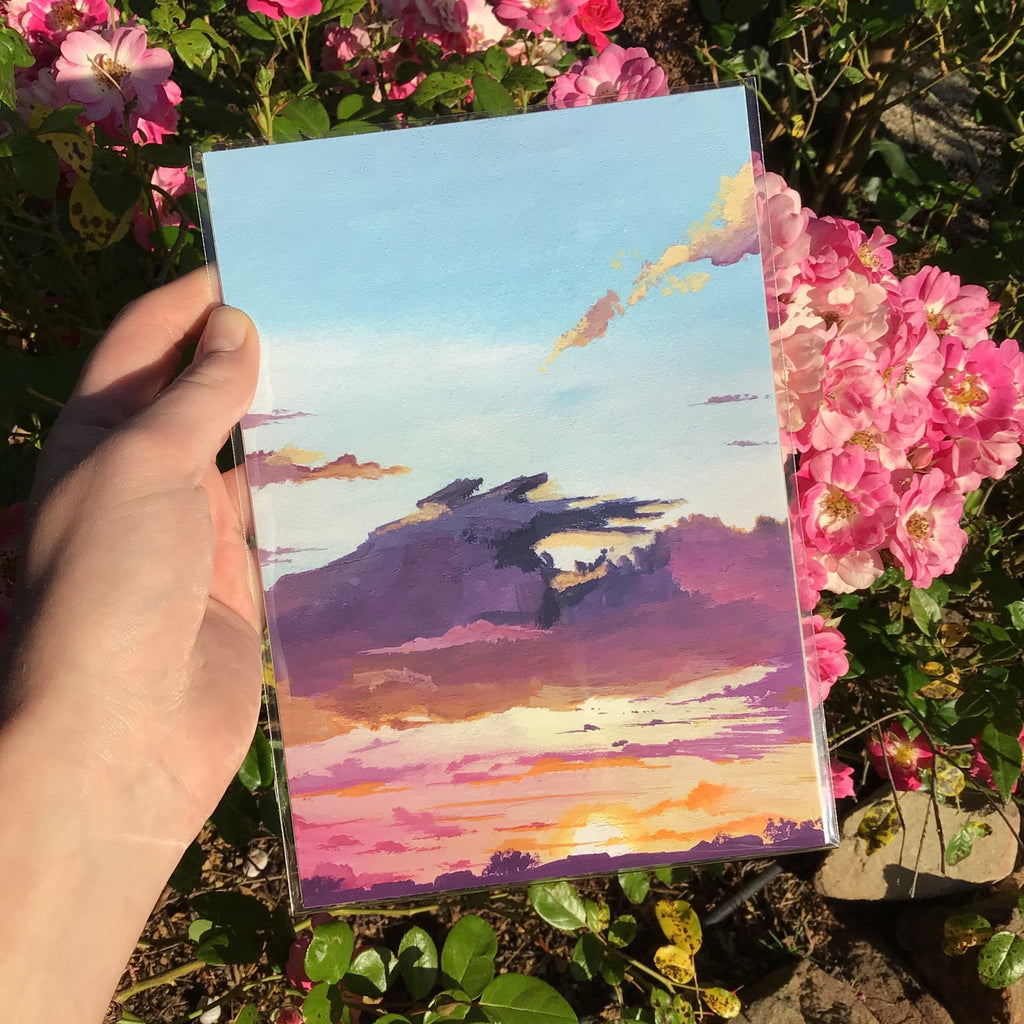 A5 Print: Sunset I