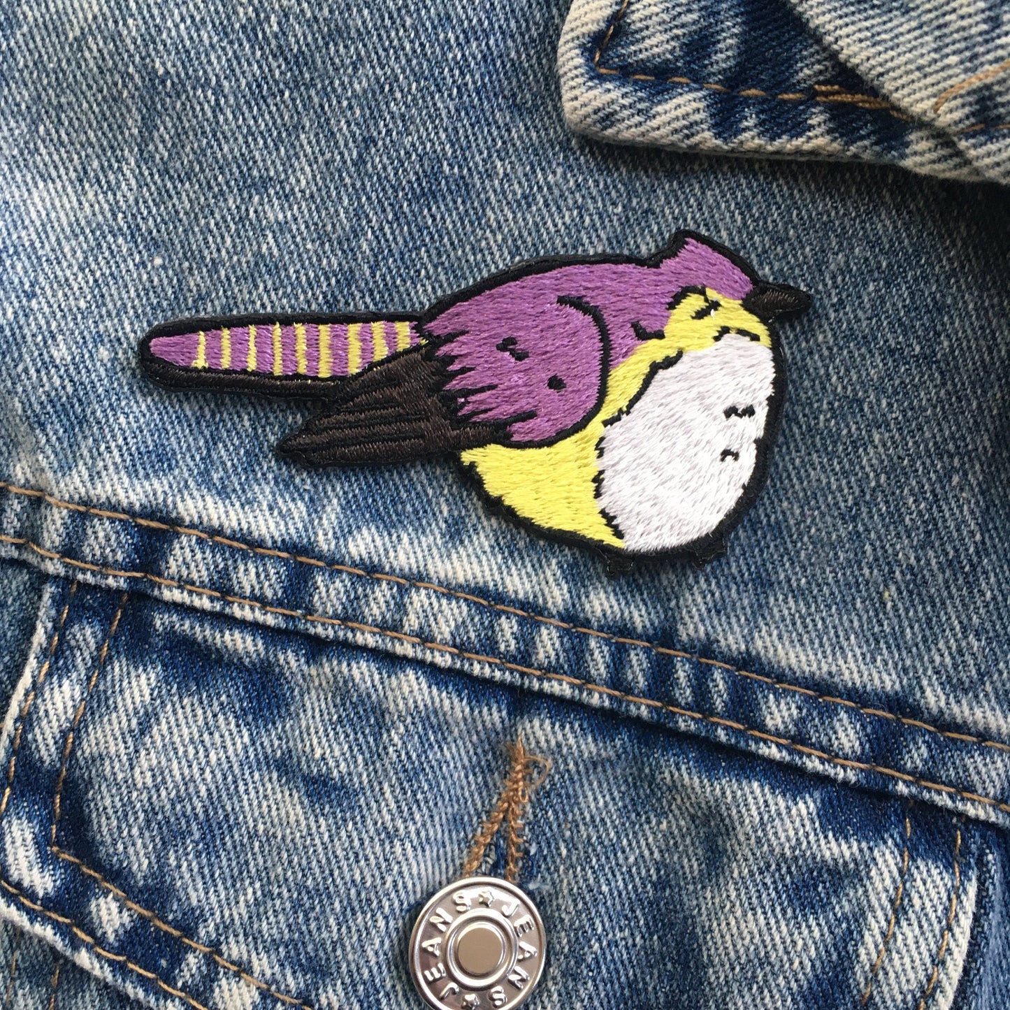 Non Binary Embroidered Patch