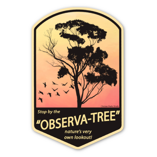 The 'Observa-tree' Sticker